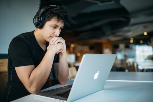 Man with Laptop